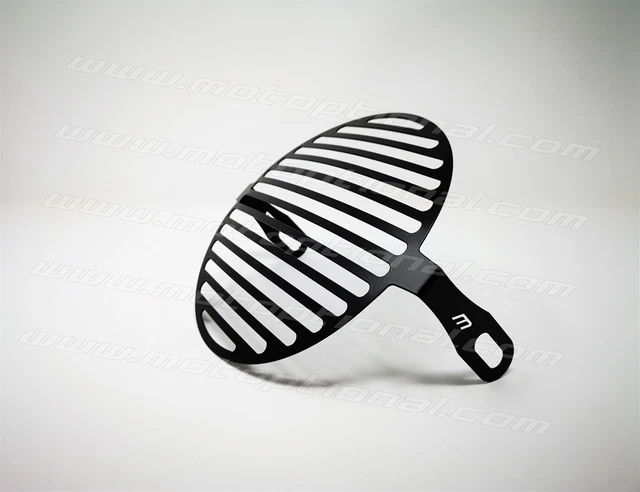 Griglia Faro Moto 6.5 Pollici In Ferro - Protezione Stile Vintage Per Cruiser, Cafe Racer E Bobber - Foto 8