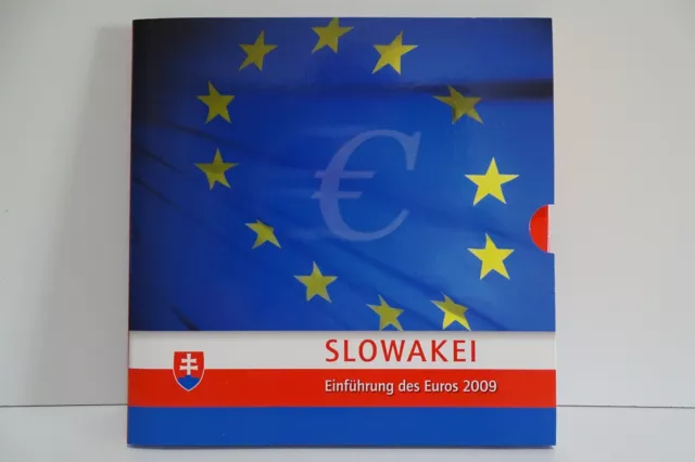 1 x Numisfolder "SLOWAKEI - Einführung des Euros 2009" - Deutsche Post AG