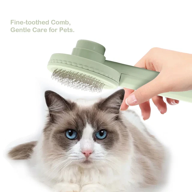 Dog Cat Brush for Shedding Pet Grooming Massage Comb Hair Remover Undercoat Rake