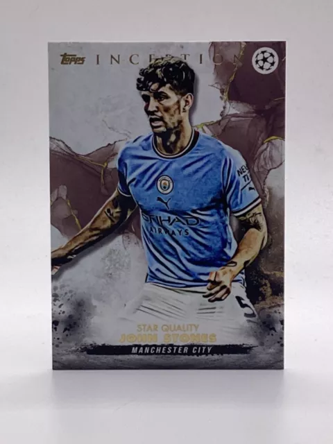 Topps Inception Ucc 2022/23 John Stones Manchester City