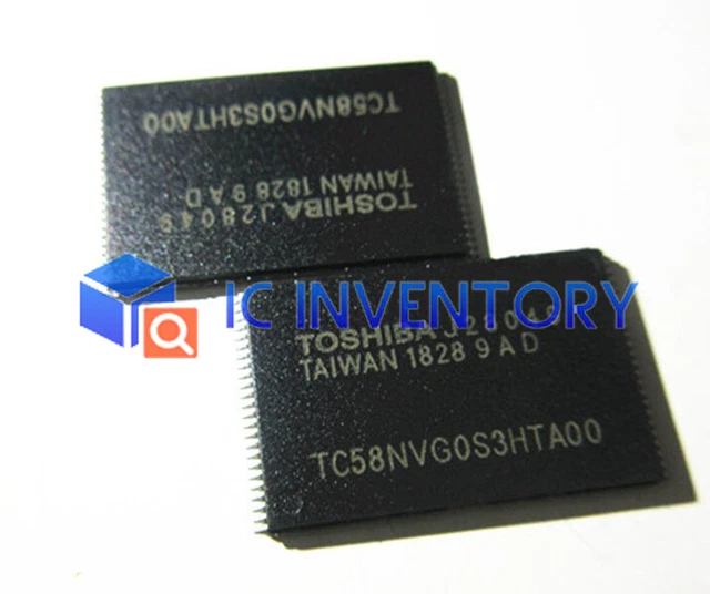 1X TC58NV TC58NVGOS3ETAI0 TC58NVG0S3ETA10 TC58NVG0S3ETAIO 