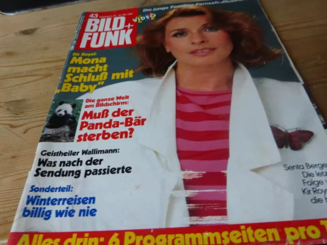 Bild und Funk 43/1986 Kir Royal/Katja Ebstein/Falco 1 Seite/Otto Waalkes/L.Evans