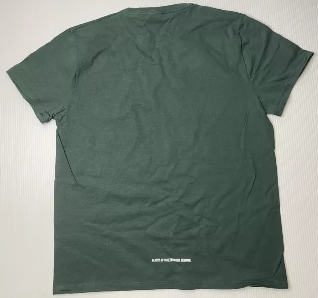 Tullamore Dew Irish Whiskey T Shirt Green Unisex Medium St Patrick’s Day 2