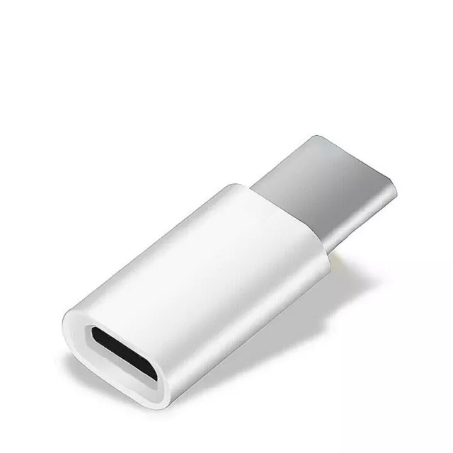 Micro USB to Type C USB C Adapter Converter Fast Charging Data Connector OTG 2