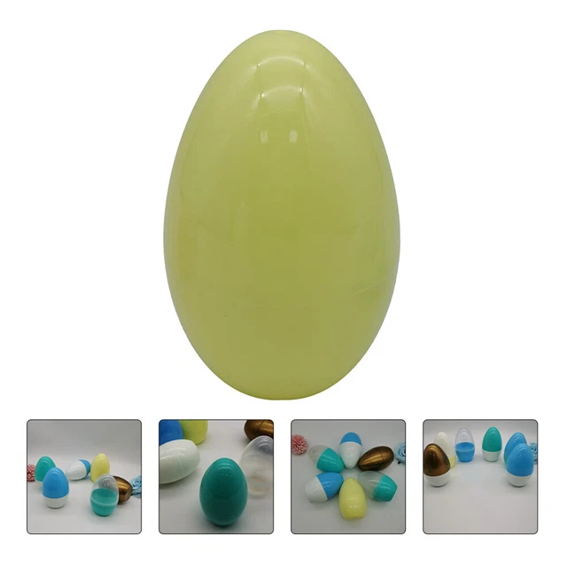 2 piezas de huevos decorativos huevos de Pascua decoración de natividad regalos a granel para niños