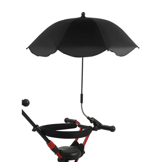 (3)Kinderwagen-Sonnenschirm UV-Schutz Automatischer Kinderwagen-Sonnenschutz