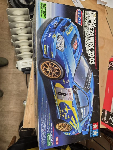 Tamiya QD Quick Drive Subaru Impreza WRC 2003 - Échelle Réduite - Neuf 46028