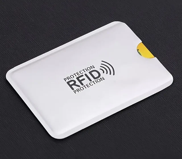 Debit Card Back Protector 5 X RFID Card Sleeves Debit/Credit Card Holder Sleeve Blocking ...