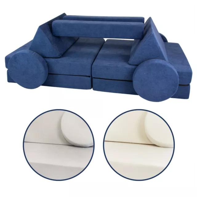 canapé sofa modulaire multifonctionnel blocs en mousse pour les enfants