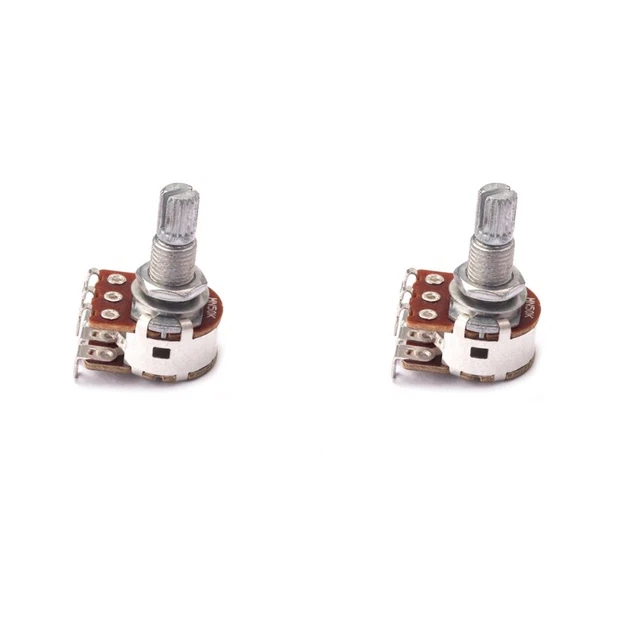 2 Count Guitar Volume Potentiometer Audio-potentiometers Double Layer