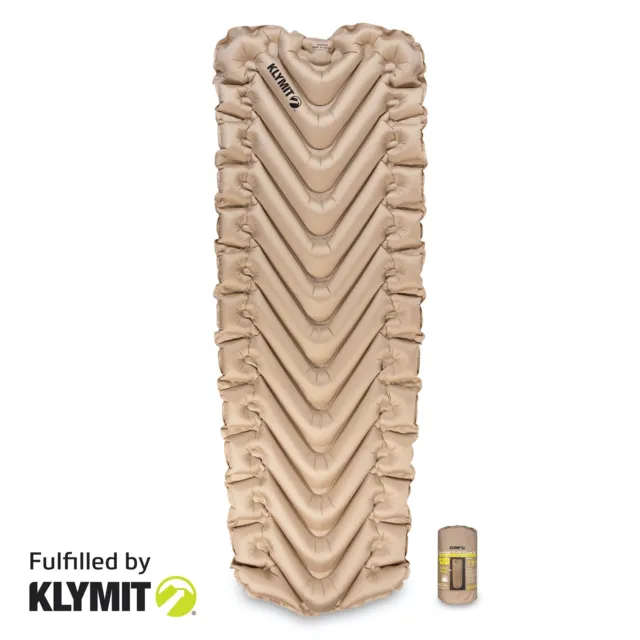 Klymit Insulated Static V Luxe SL XL Sleeping Camping Pad - Brand New