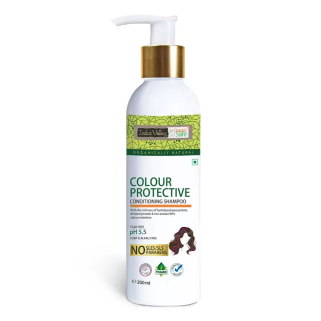 @ INDUS VALLEY Couleur Protection Après-shampooing Shampooing 200ml