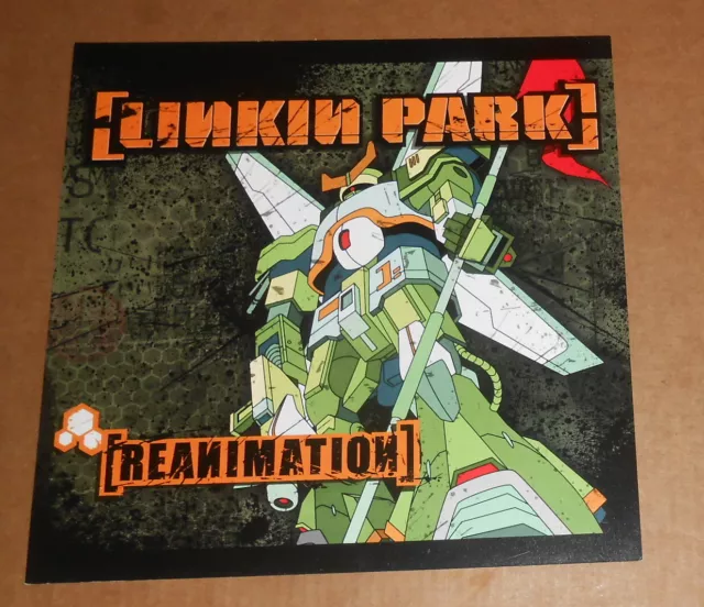 Linkin Park Reanimation Poster 2-Sided Flat Square 2002 Promo 12x12
