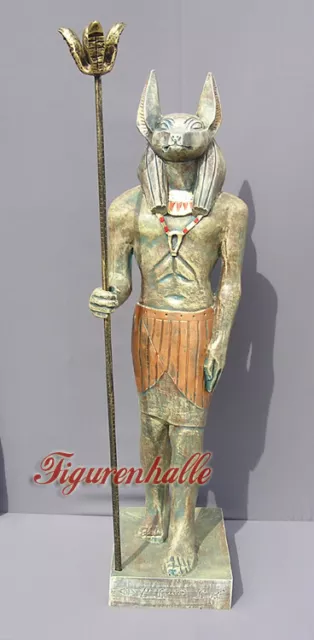 Ägypter Anubis Totengott Figur Statue Skulptur Alt Ägypten Deko Ägyptischer St.