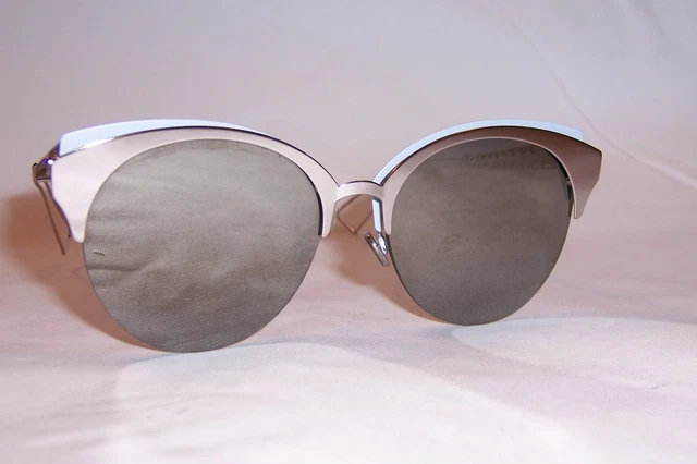Dior “Drama Club” white silver mirrored sunglasses Dior Silver Silver Sunglasses for Women for sale | eBay main image 4