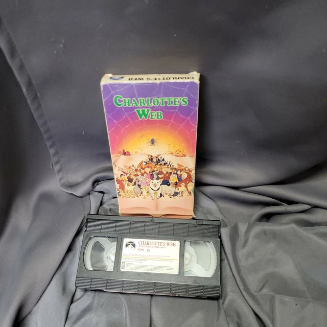 CHARLOTTE'S WEB VINTAGE McDonald's 1993 VHS Animated Collectible Movie