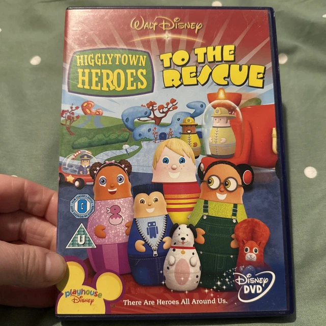 WALT DISNEY HIGGLYTOWN Heroes - To The Rescue DVD ( light scratches all ...