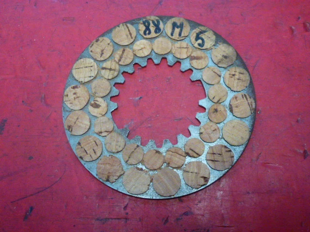 Disque D'embrayage LAMBRETTA N°1 - Neuf De Stock Ancien (NOS) - Pièce Vintage Scooter - Italie
