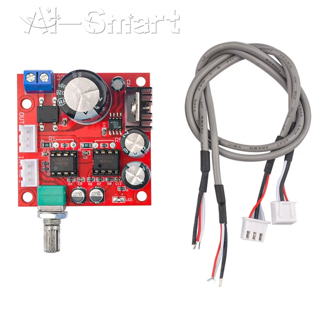 DUAL NE5532 DUAL OpAmp Preamp Preamplifier Board Single Power Supply