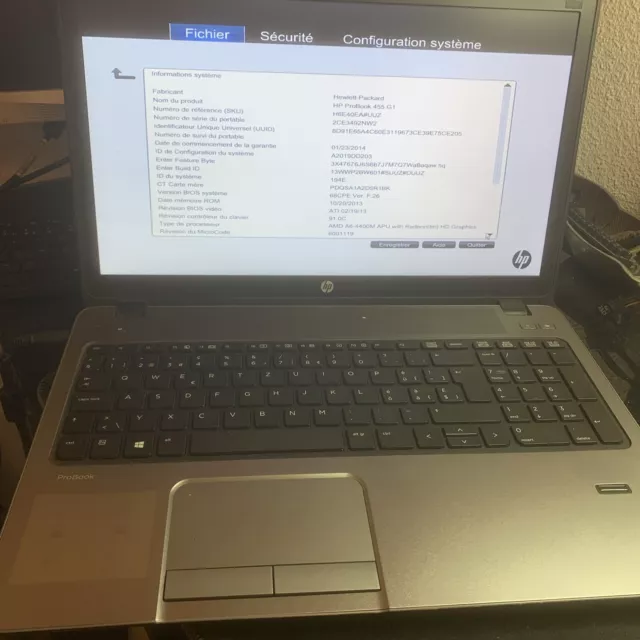 Pc Portable ProBook HP 455 G1