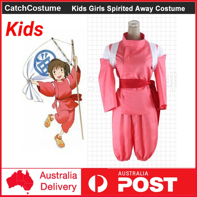 Spirited Away Ogino Chihiro T-shirt Shorts Halloween Cosplay Costume