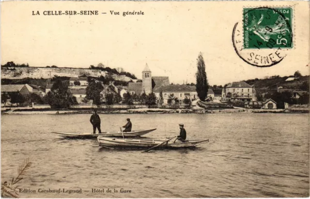 CPA LA CELLLE-sur-SEINE Vue Generale (1328946)