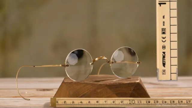 Originale antike Brille um 1900 Gold