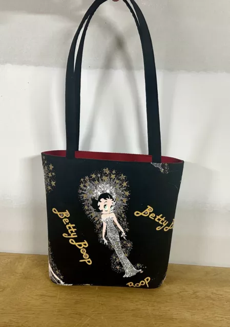 Vintage Y2K Betty Boop Tote Bag Purse Y2K Girly Fashion Cartoon Purse