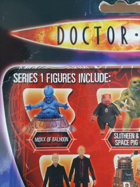 Dr Doctor Who Series 1 Moxx Of Balhoon Poseable Action Figure Pull Back & Go 2