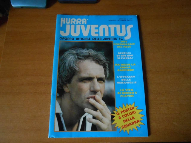 Juventus poster 1993-94 Hurrà Baggio » BOLA Football Store