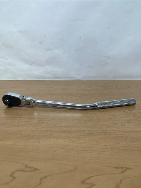 Mac Tools XR12FKS 3/8" Drive 12" Long Chrome Flex Head Ratchet Made in USA