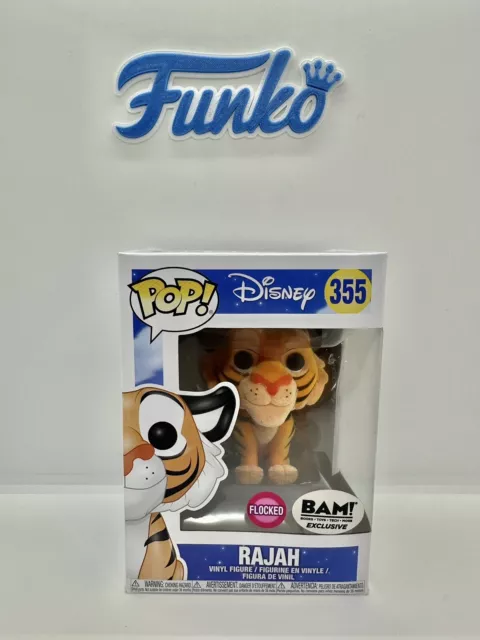 Funko Pop Disney Rajah Flocked BAM Exclusive 🇺🇸