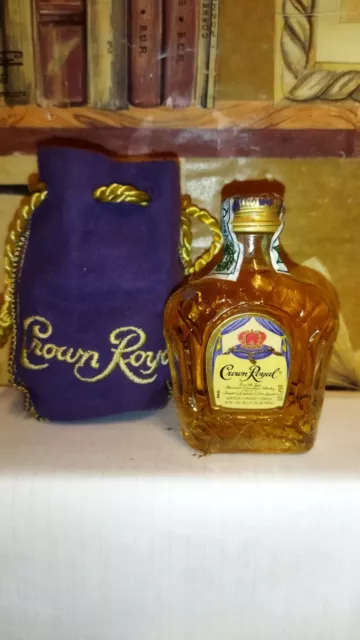 Mignon Whisky Crown Royal 5cl 40% Imp. Seagram Italia Con Bag