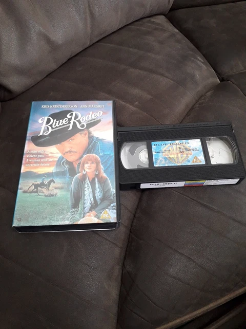 RARE BLUE RODEO VHS Big Box Ex Rental Drama 1996 Kris Kristofferson ...