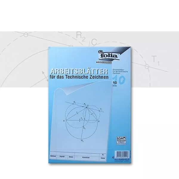 (0,71€/Blatt) Arbeitsblätter transparent DIN A3 80 g/m², 5 Blatt