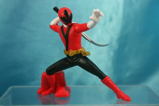 FIGURINE POWER RANGERS Himitsu Sentai Gorenger Hero Bank rouge BANDAI