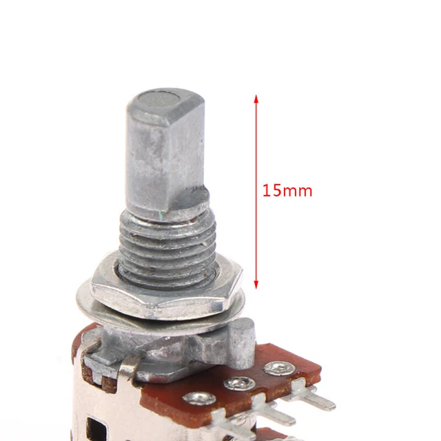 Canale stereo H120 con switch A50K A10K 15 mm volume semionda potenziometro