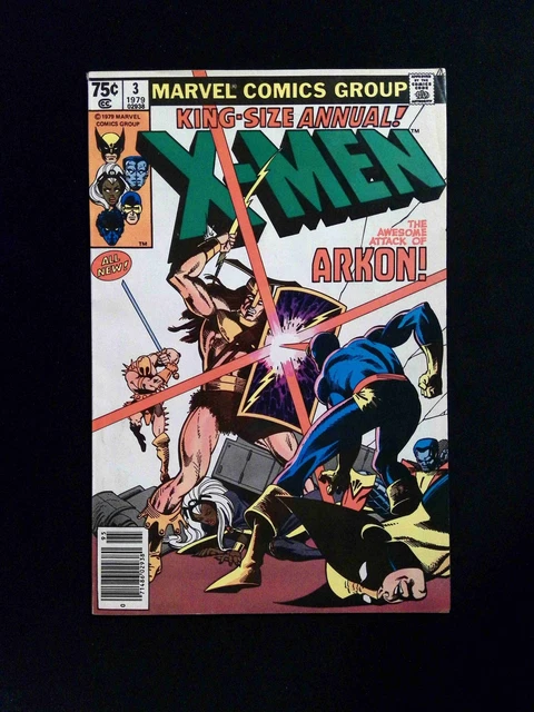 X-Men Annual #3  Marvel Comics 1979 FN/VF Newsstand