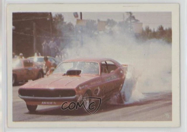 1971 Fleer AHRA Drag Champs Gene Snow
