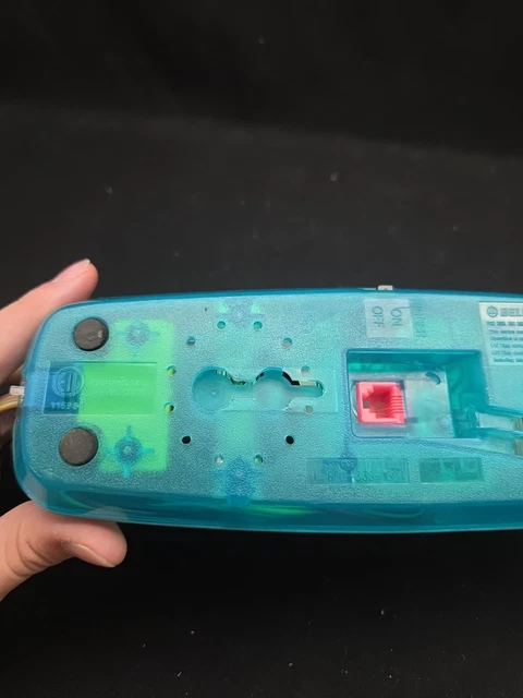 VINTAGE 80S/90S CLEAR Telephone Retro- Bellsouth No.430 £26.81 ...