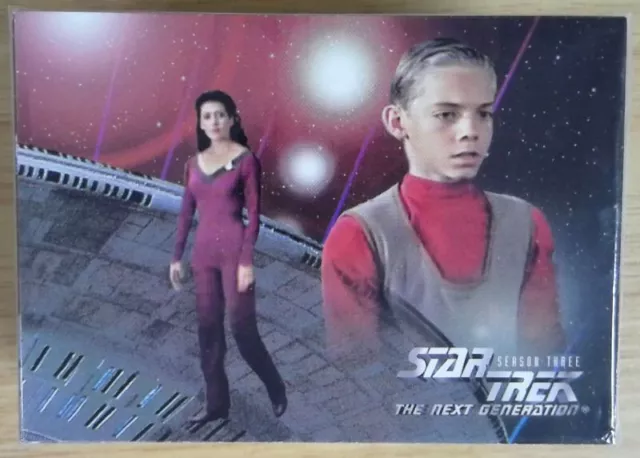 Star Trek TNG The Next Generation Season 3 Trading Card 108 Card Base Set