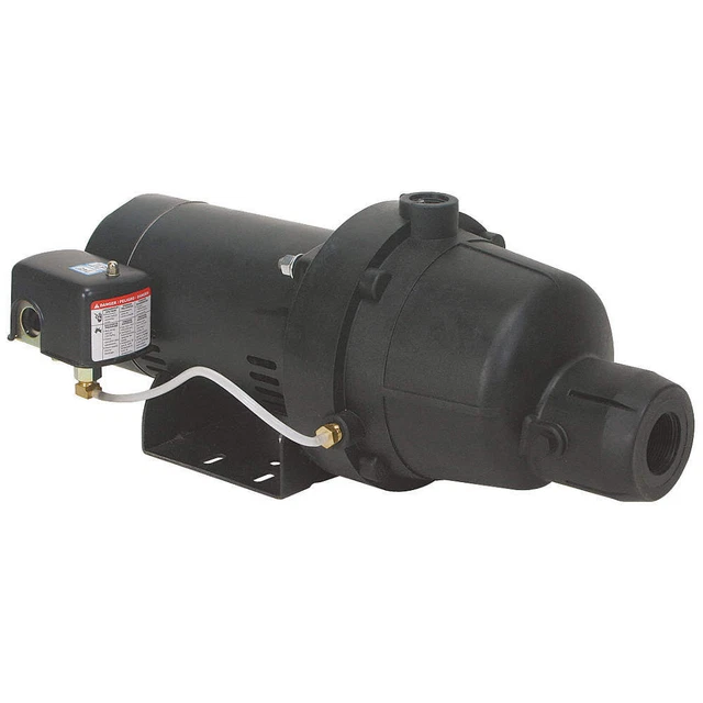 DAYTON 4HEY6 1 HP Shallow Well Jet Pump w/ Ejector