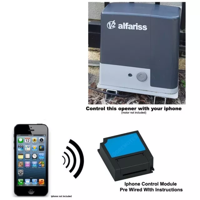 Iphone Remote Control Your V2 Phoenix alfariss Sliding Gate Opener