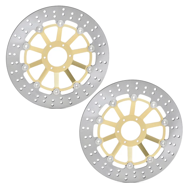 Kit Disques De Frein Avant/arrière Pour Honda CB600F Hornet 1998-1999 - 2 Disques Avant 296mm + 1 Arrière 220mm - Acier Inoxydable 420
