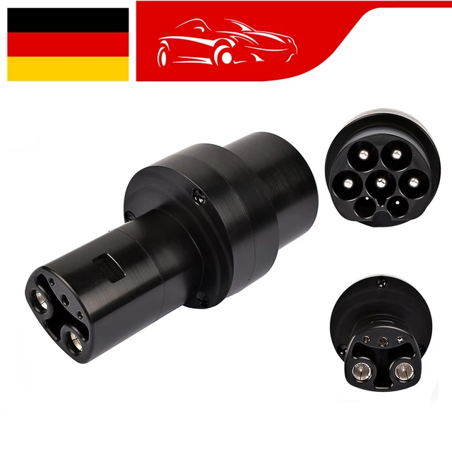 Adattatore DC Type2 per Tesla Model S 3 X Y Type 2 convertitore di carica solo corrente continua
