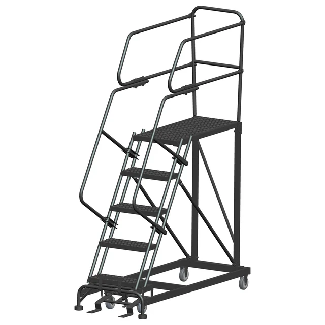 Ballymore Rolling Work Platform Overall Height 86 in Steps 5 Cap 800 lb