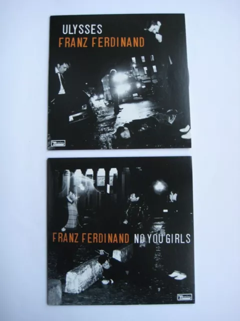 Franz Ferdinand Ulysses, No You Girls 2 x 7" Vinyl Single Unplayed Bundle Lot