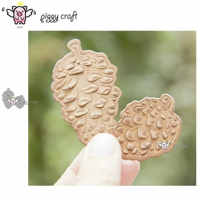 Pine Cone Metal Cutting Dies Cut Die Mold Decoration Scrapbook Paper 2pc