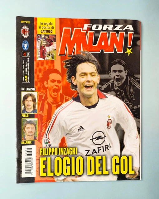 FORZA MILAN 10 Ottobre 1991 + Poster Rijkaard - Albertini - Massaro EUR