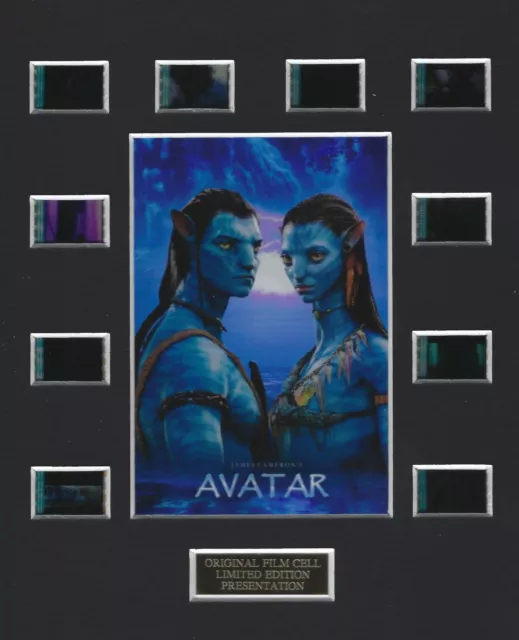 Avatar (2009) Authentic 35mm Movie Film Cell 8x10 Matted Display - w/COA